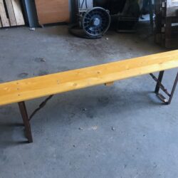 Banc en bois